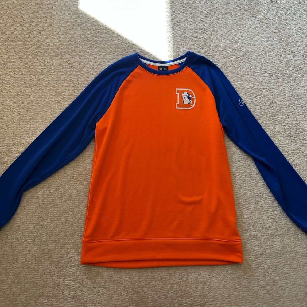 Nike NFL Team Denver Broncos Dri-Fit Long Sleeve - L